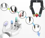 Automated Benchmarking of Variable-Property Soft Robotic Fingertips to Enable Task-Optimized Sensor Selection